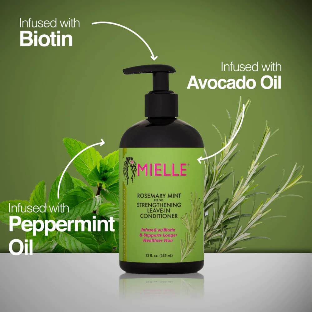 Mielle/Rosemary Mint Strengthening/Leave-In Conditioner 355ml
