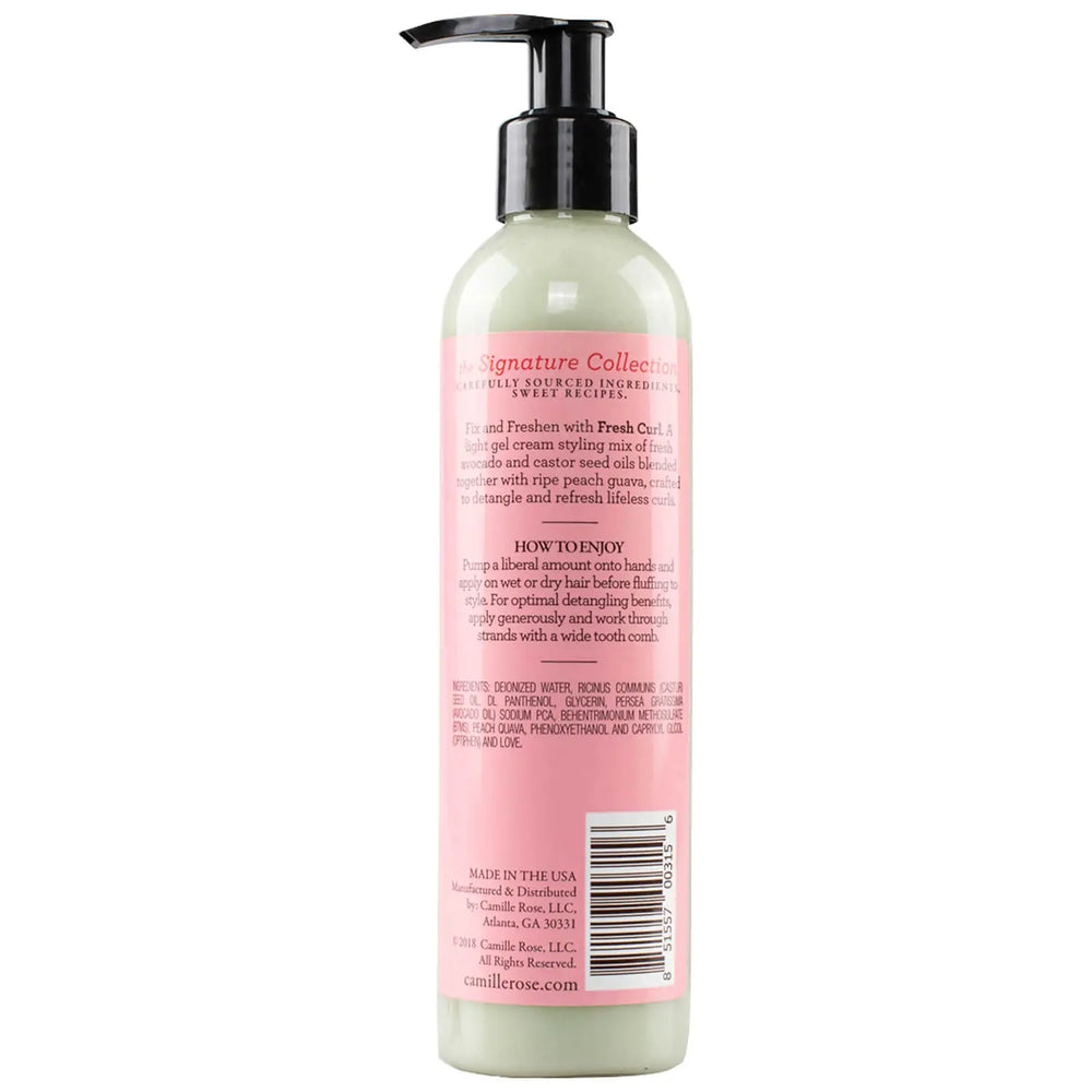 Camille Rose Fresh Curl Revitalising Hair Smoother Back Afro Hair Haircare