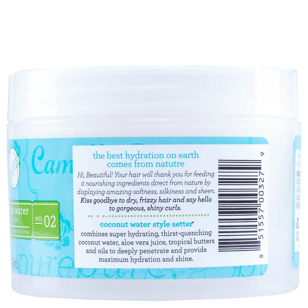 Camille Rose Coconut Water Style Setter Hydrating Crème Deluxe Back Afro Hair Haircare