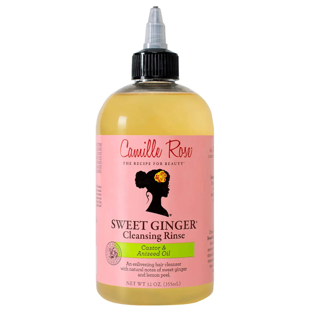 Camille Rose Sweet Ginger Cleansing Rinse Shampoo Front Afro Hair Haircare