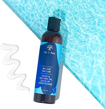 AS I AM Olive & Tea Tree Oil leave in 8oz/ 227ml
