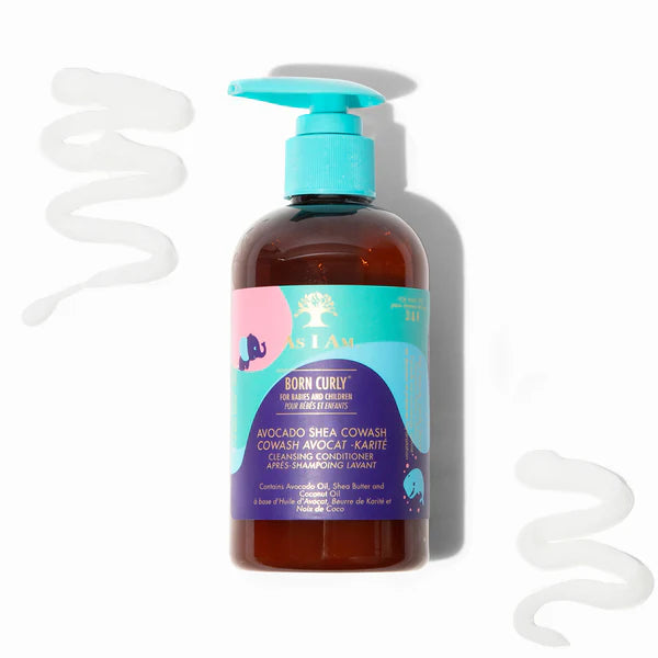As I Am Born Curly Avocado Shea Cowash 8oz