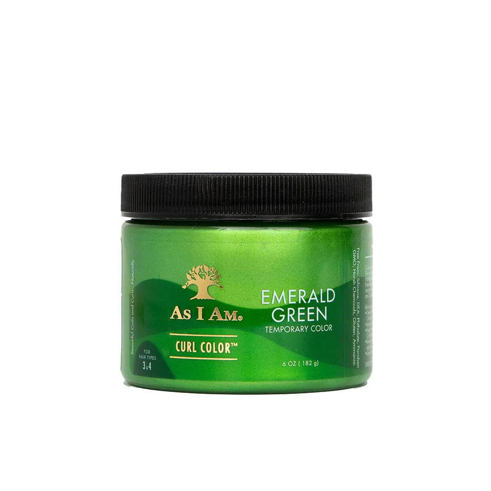 As I Am Curl Color Emerald Green 182 g
