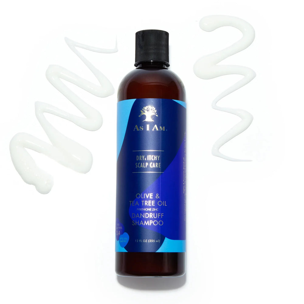 As I Am Olive & Tea Tree oil Scalp Care Shampoo – 12 oz