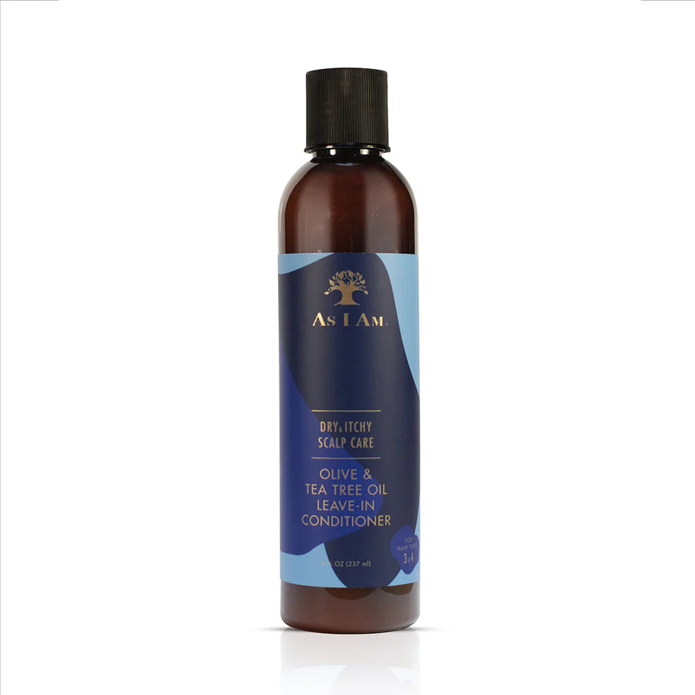 AS I AM Olive & Tea Tree Oil leave in 8oz/ 227ml