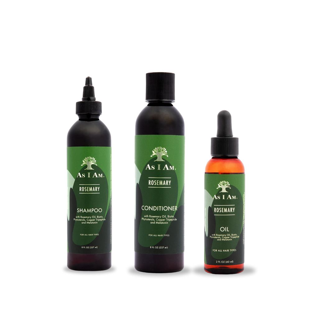 As I Am Rosemary Shampoo & Conditioner Bundle