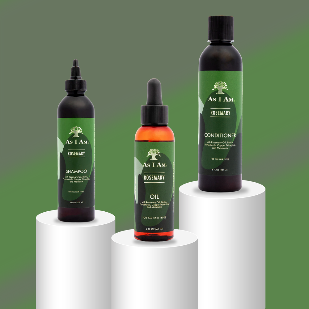 As I Am Rosemary Shampoo & Conditioner Bundle