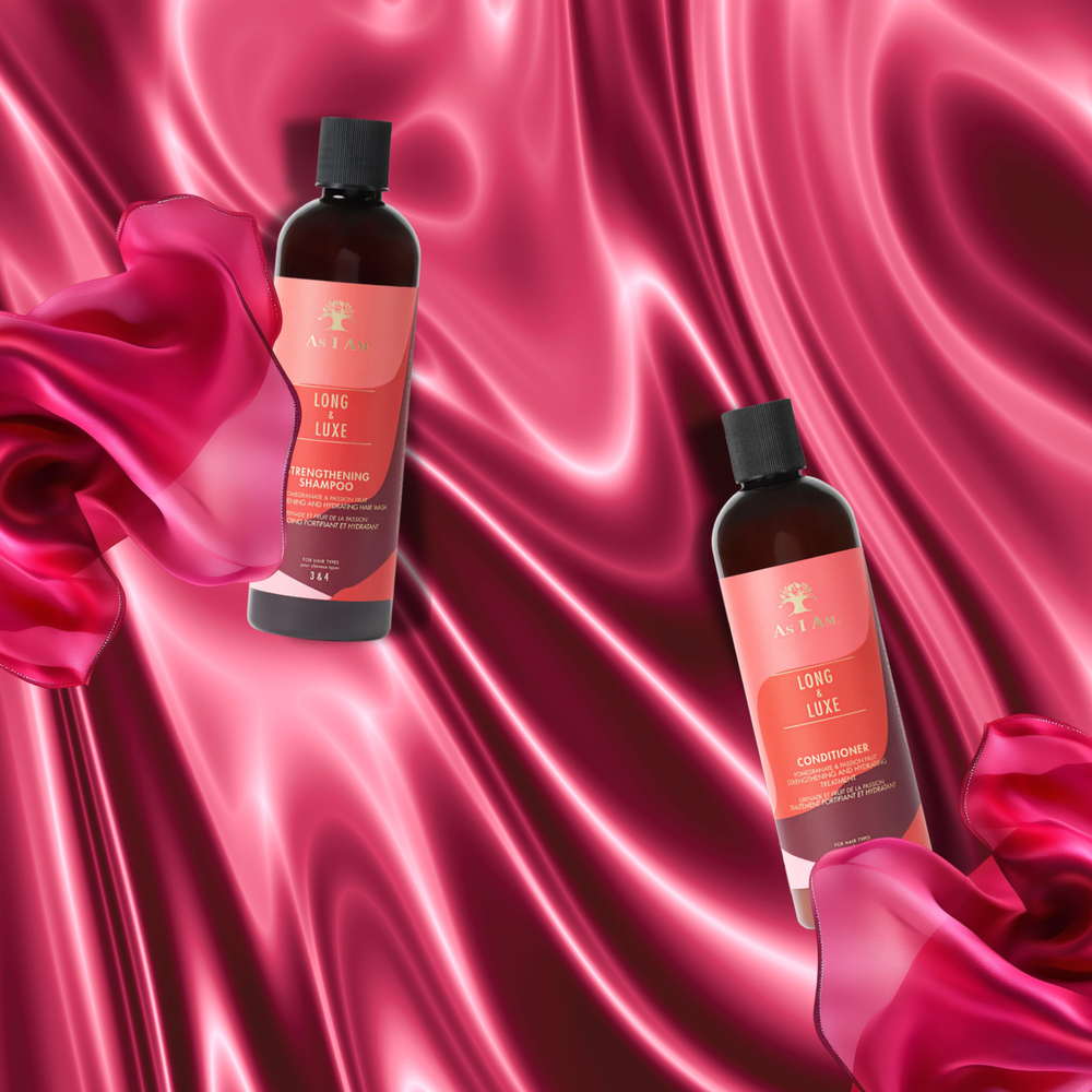As I Am Long & Luxe Shampoo & Conditioner Bundle – 12oz Each