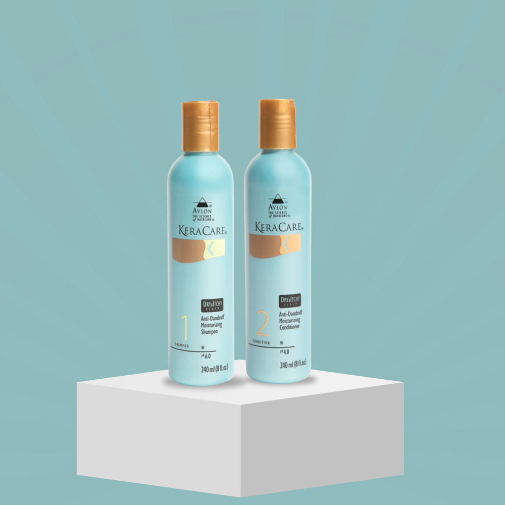 KeraCare D&I Scalp Care Shampoo & Conditioner Bundle – 8oz Each