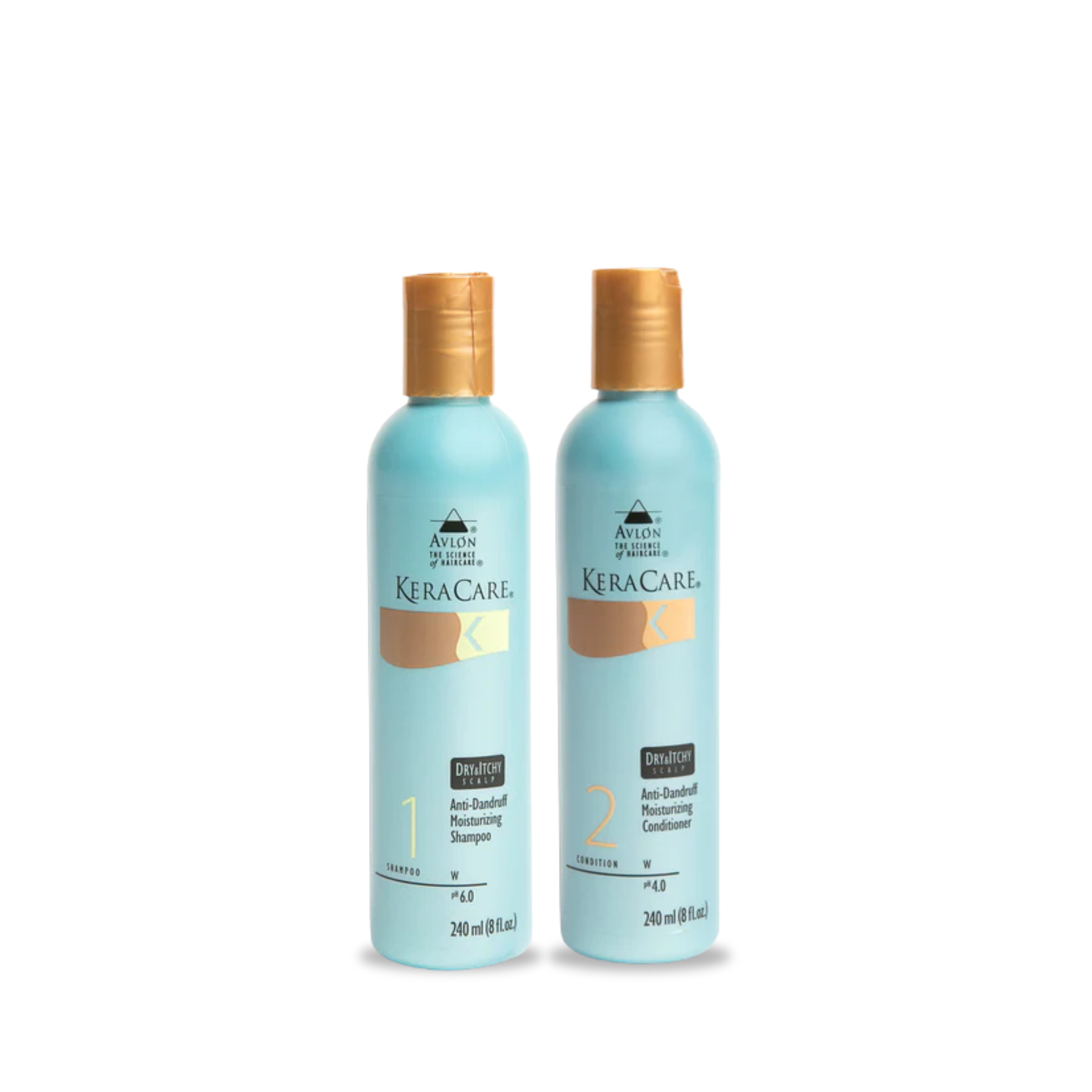 KeraCare D&I Scalp Care Shampoo & Conditioner Bundle – 8oz Each