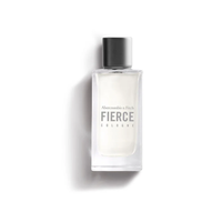 Abercrombie & Fitch Fierce cologne bottle on a white background