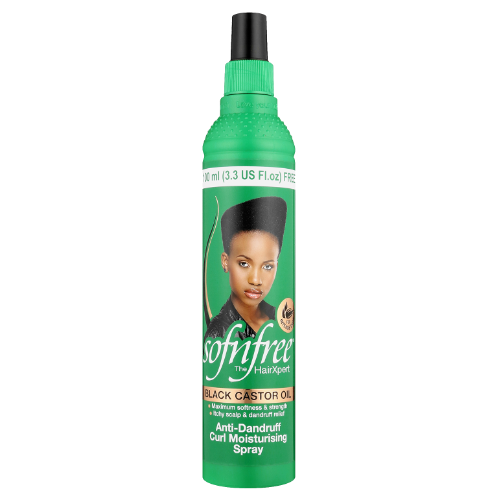 Sofn’free Black Castor Oil Curl Moisturizing Spray – 350ml