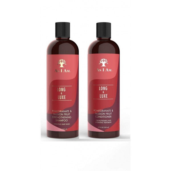 As I Am Long & Luxe Conditioner Shampoo Bundle