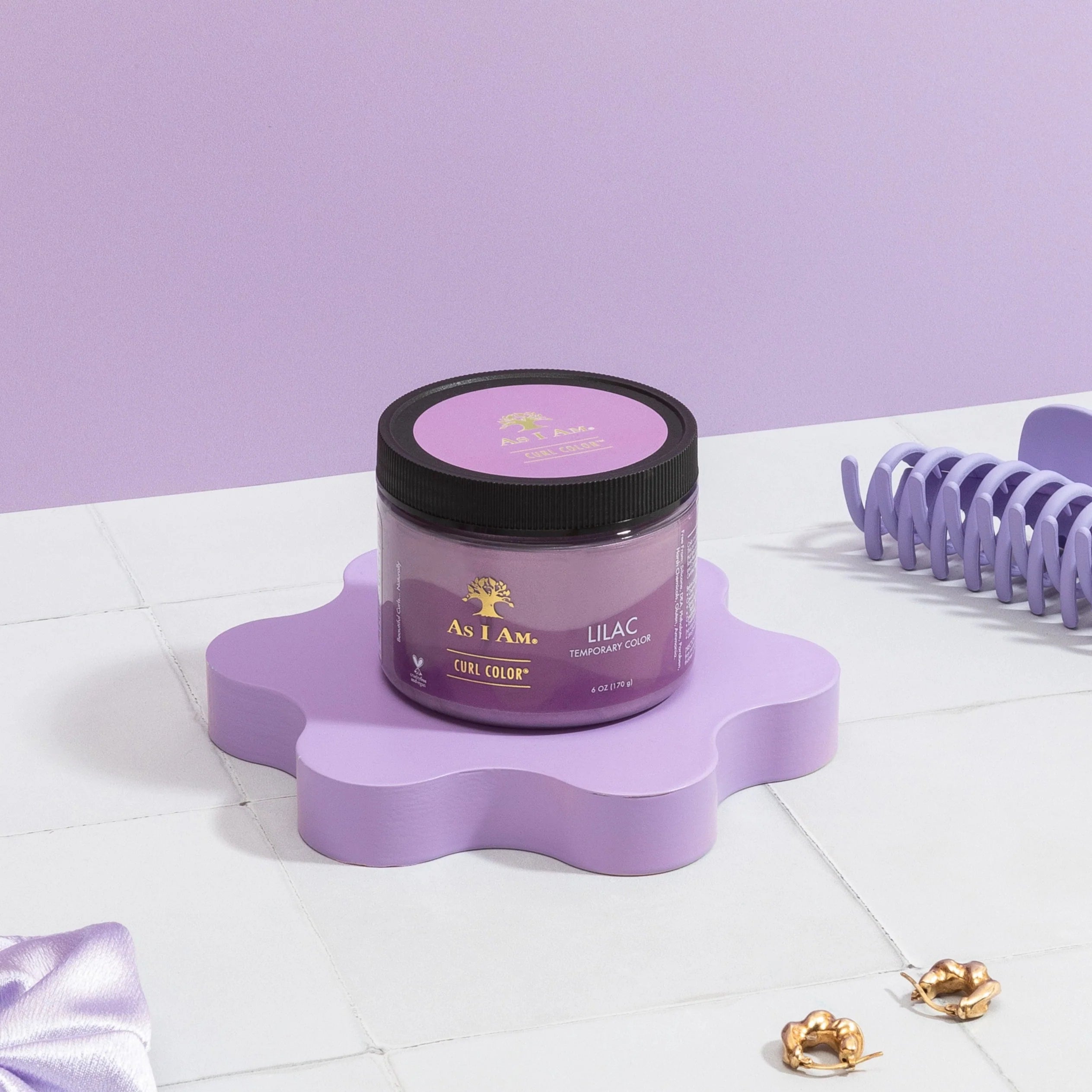 As I Am Curl Color – Lilac 6oz