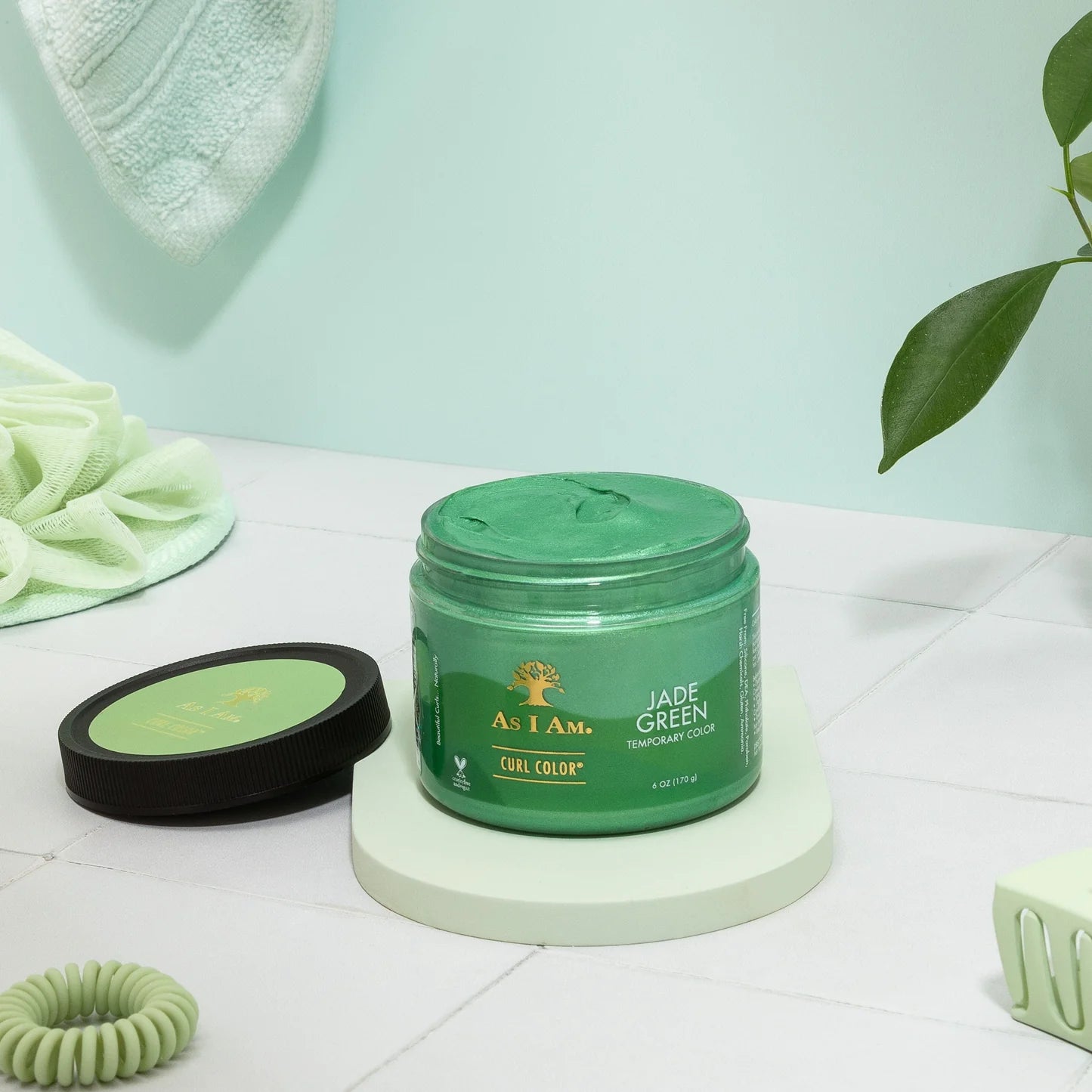 As I Am Curl Color – Jade Green 6oz