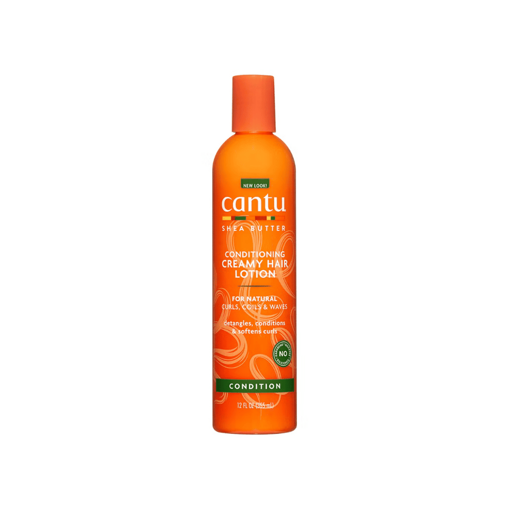 Cantu Shea Butter Natural Hair Conditioning Creamy Hair Lotion Front Afro Hair Haircare