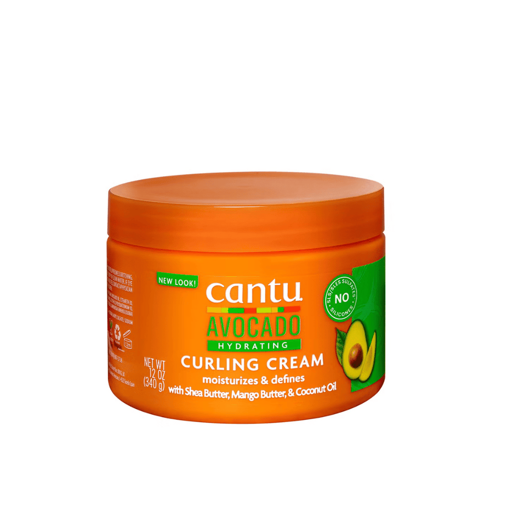 Cantu Avocado Hydrating Curling Cream Front Afro Hair Haircare
