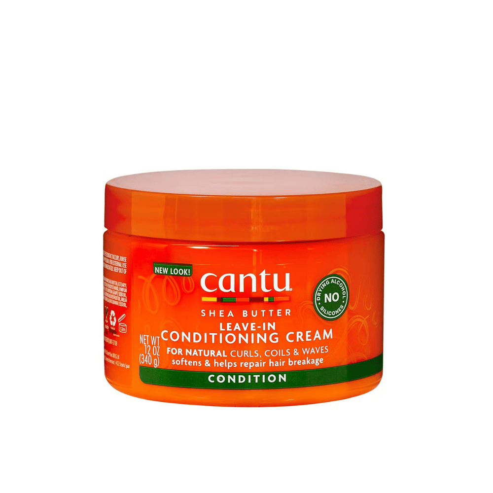 Cantu Shea Butter Natural Hair Leave-In Conditioning Cream Front Afro Hair Haircare