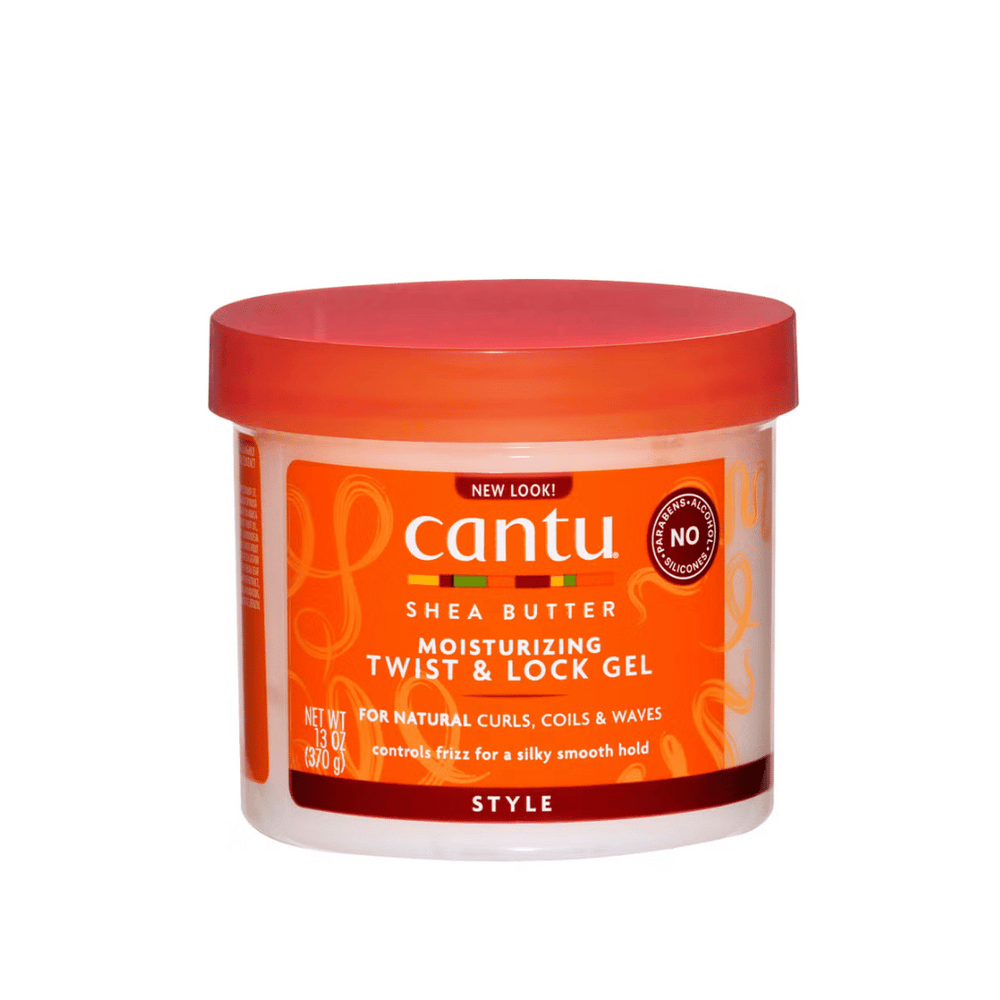 Cantu Shea Butter Natural Hair Moisturizing Twist & Lock Gel Front Afro Hair Haircare
