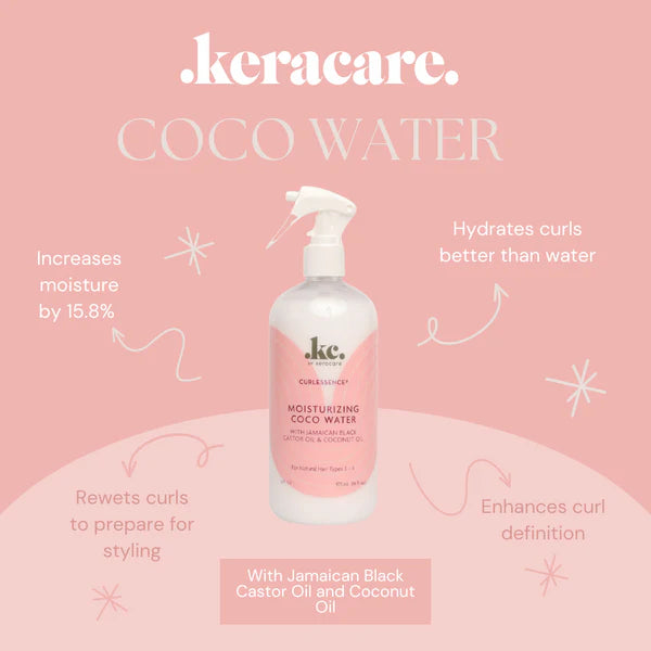 KeraCare CURLESSENCE Moist CoCo Water 16oz