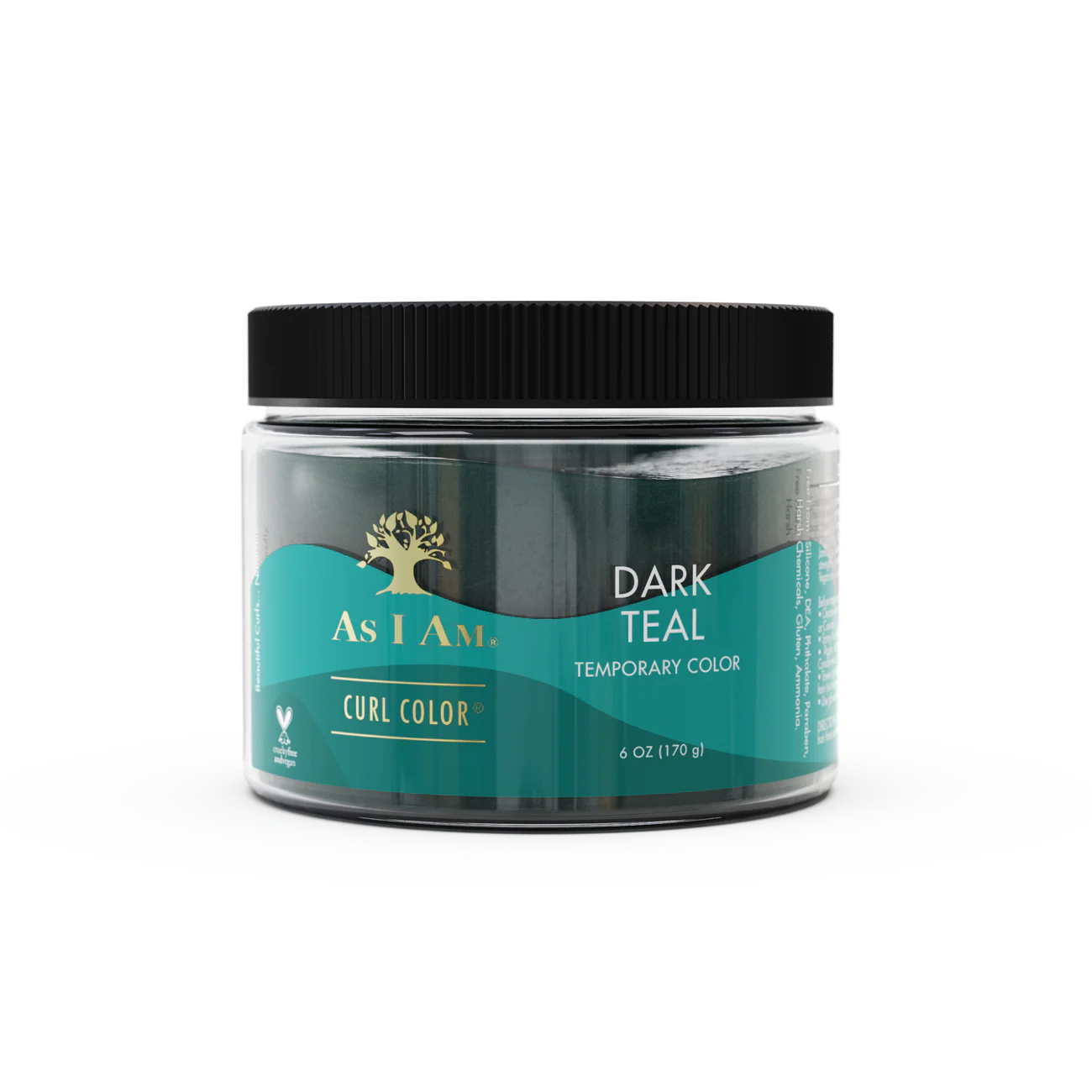 As I Am Curl Color – Dark Teal Green 6oz