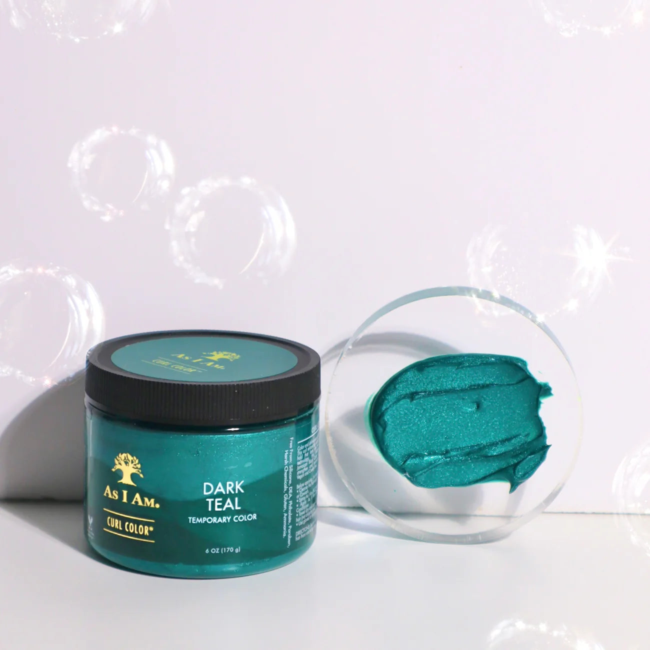 As I Am Curl Color – Dark Teal Green 6oz