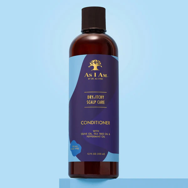 As I Am Dry & Itchy Scalp Care Olive & Tea Tree Oil Conditioner 12 oz