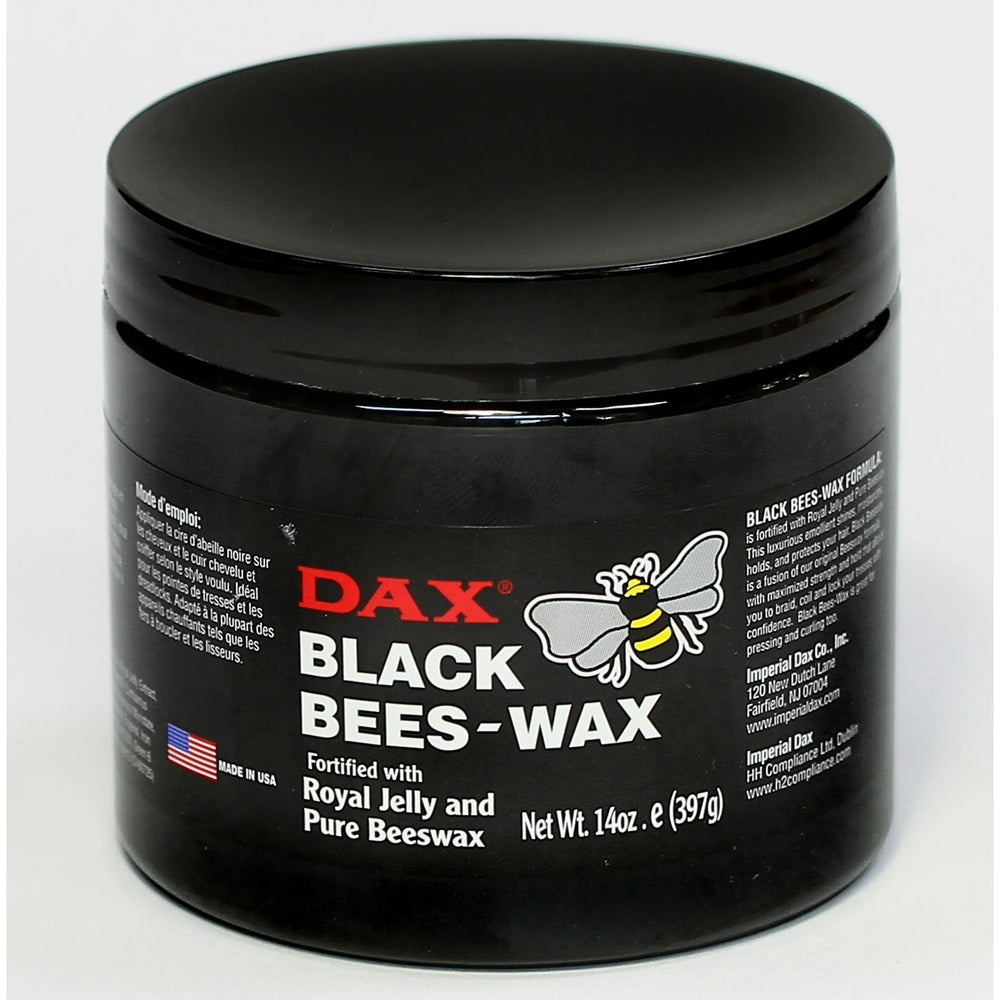 Dax Black Bees Wax Fortified with Royal Jelly 14oz