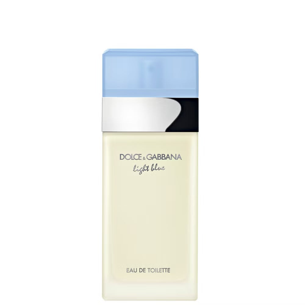 Dolce & Gabbana Light Blue Eau de Toilette bottle on a white background
