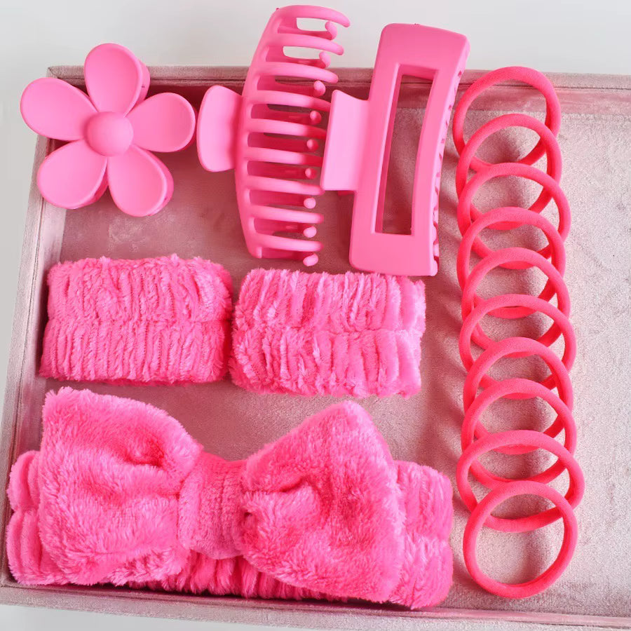 16-Piece Luxury Spa & Hair Accessories Gift Set