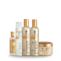 Aveda KeraCare hair care product set on a white background