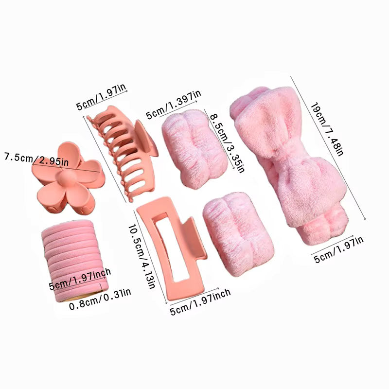 16-Piece Luxury Spa & Hair Accessories Gift Set