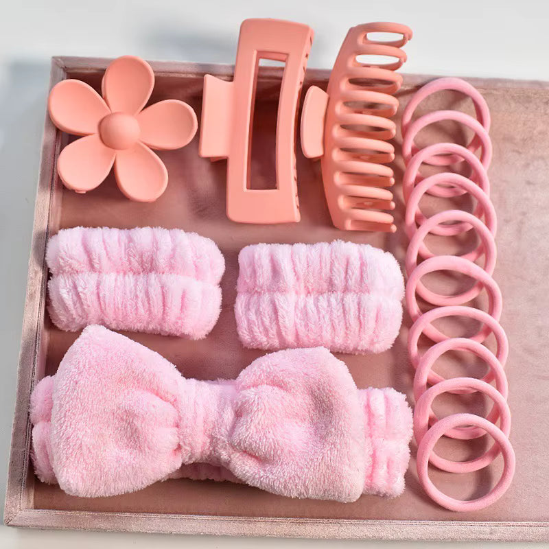16-Piece Luxury Spa & Hair Accessories Gift Set
