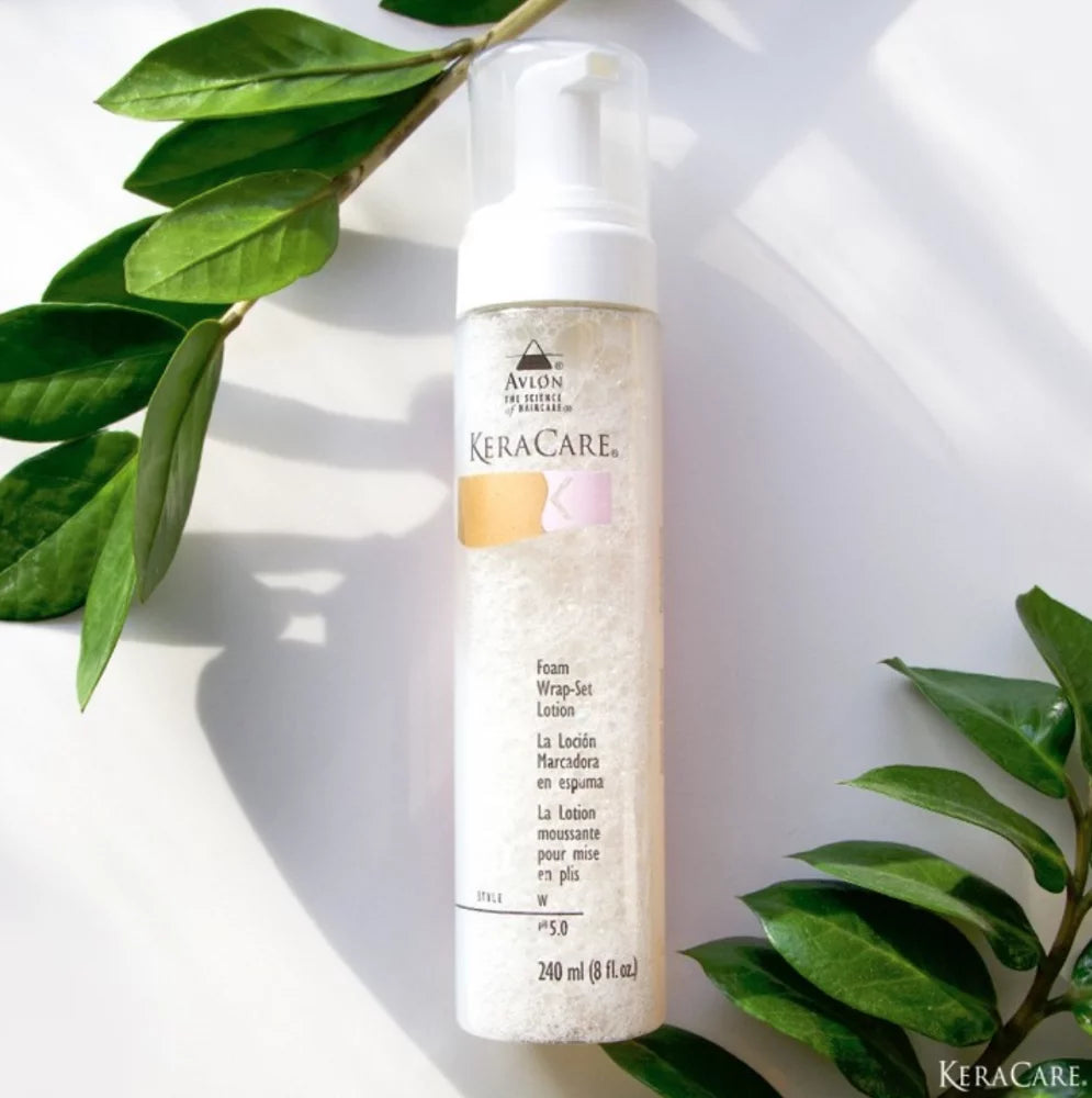 KeraCare Foam Wrap Setting Lotion