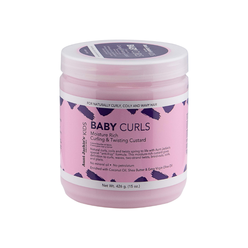 Aunt Jackies Girls Baby Curls and Twisting Cream Front Afro Hair Haircare 