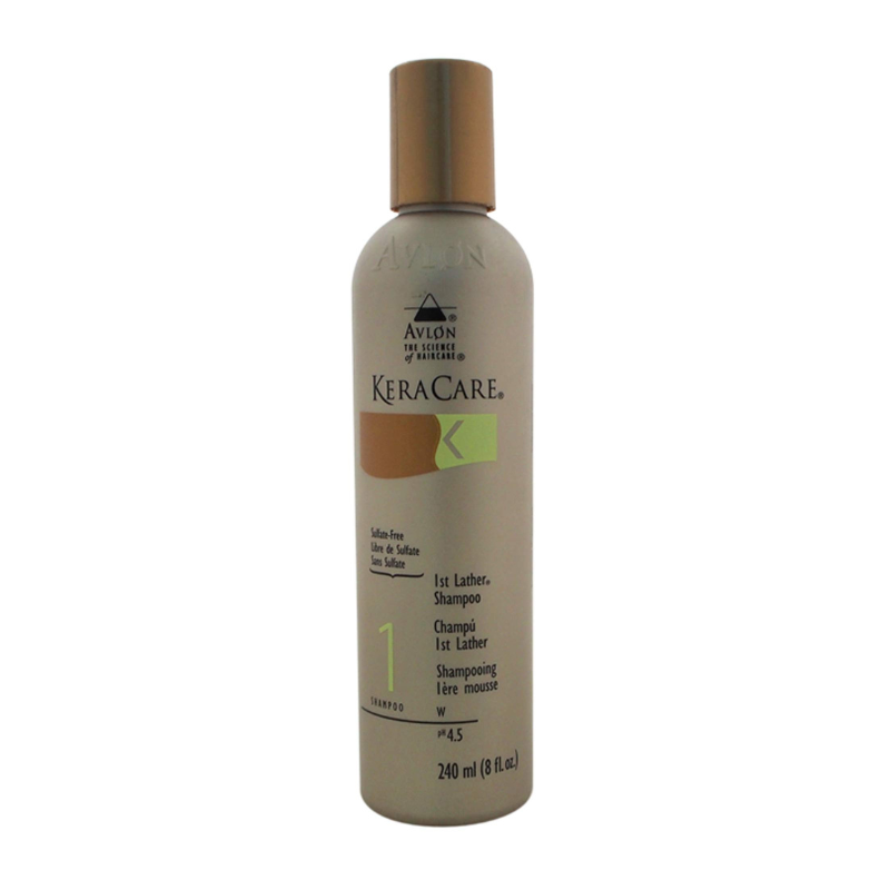 Avlon KeraCare 1st Lather Shampoo(Sulfate-Free) Front Afro Hair Haircare