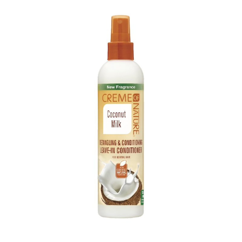 Creme Of Nature Coconut Milk Leave in Conditioner, 8.45 oz, White