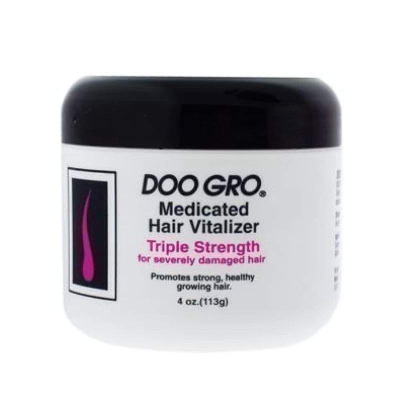 Doo Gro - Hair Vitalizer - Triple Strength for Severely Damaged Hair Front Afro Hair Haircare