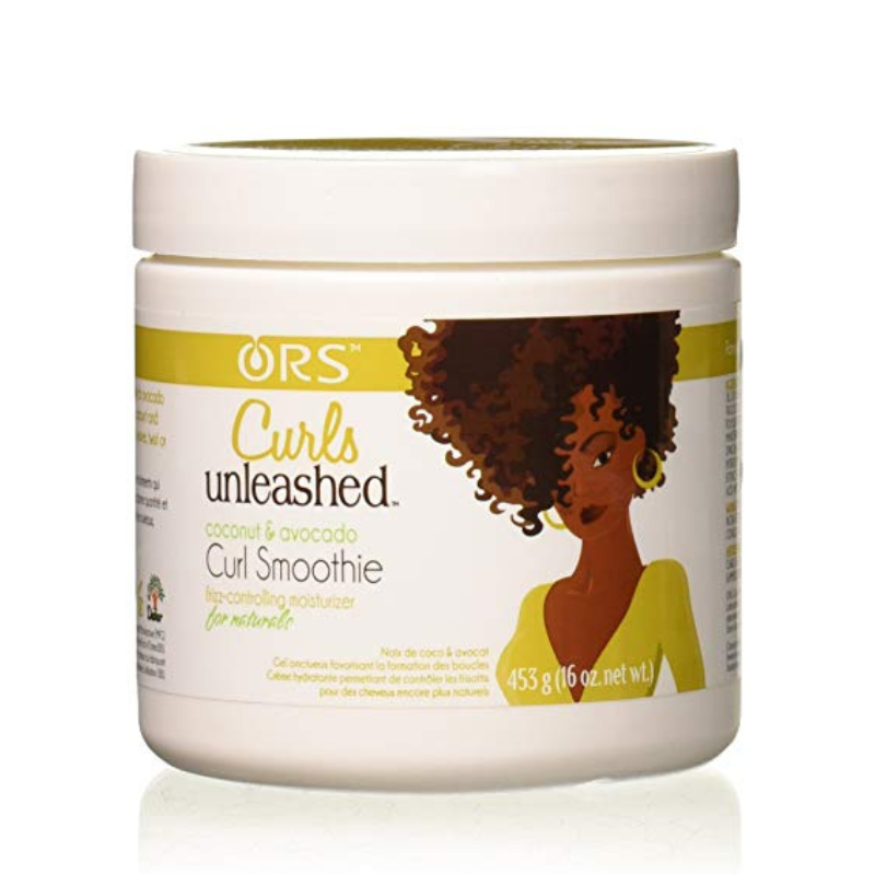 ORS Curls Unleashed Curl Smoothie Moisturizer Front Afro Hair Haircare