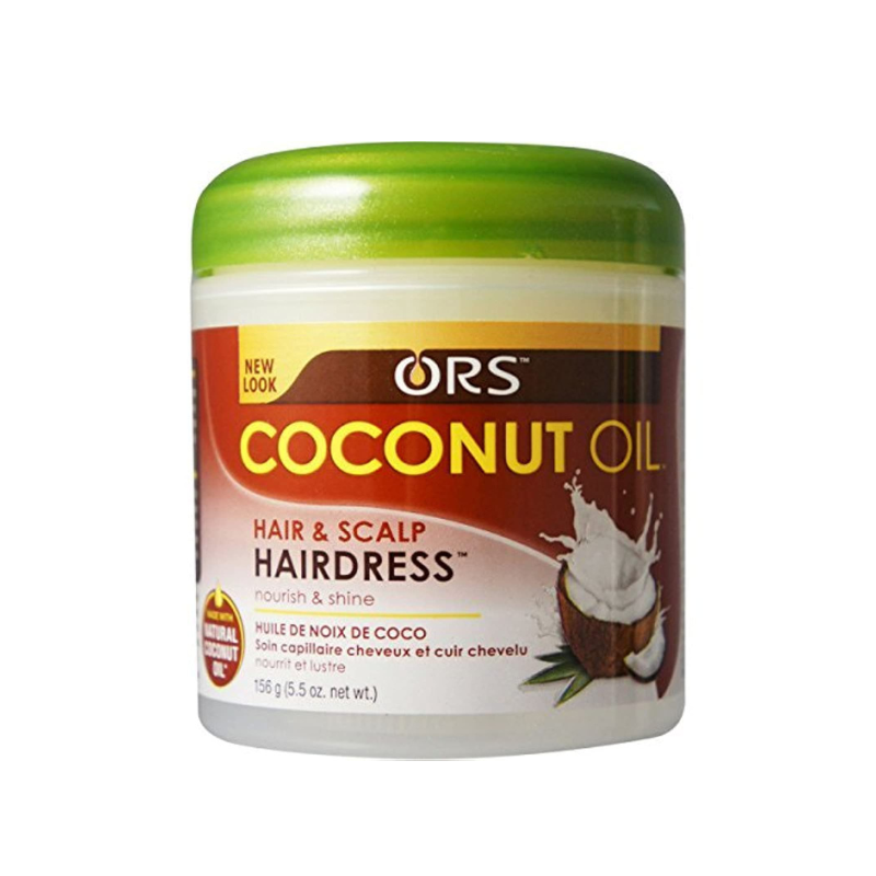 ORS Organic Roots Stimulator Coconut Oil Soften Hair/Scalp Front Afro Hair Haircare