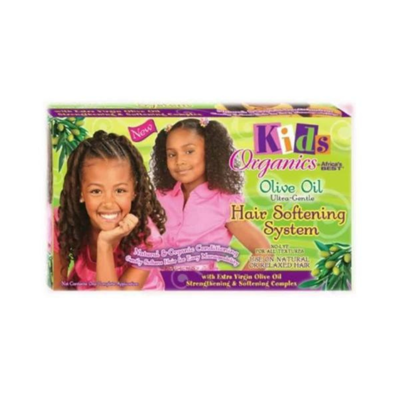 Africa's Best Kids Organics Hair Softening System Kit Front Afro Hair Haircare