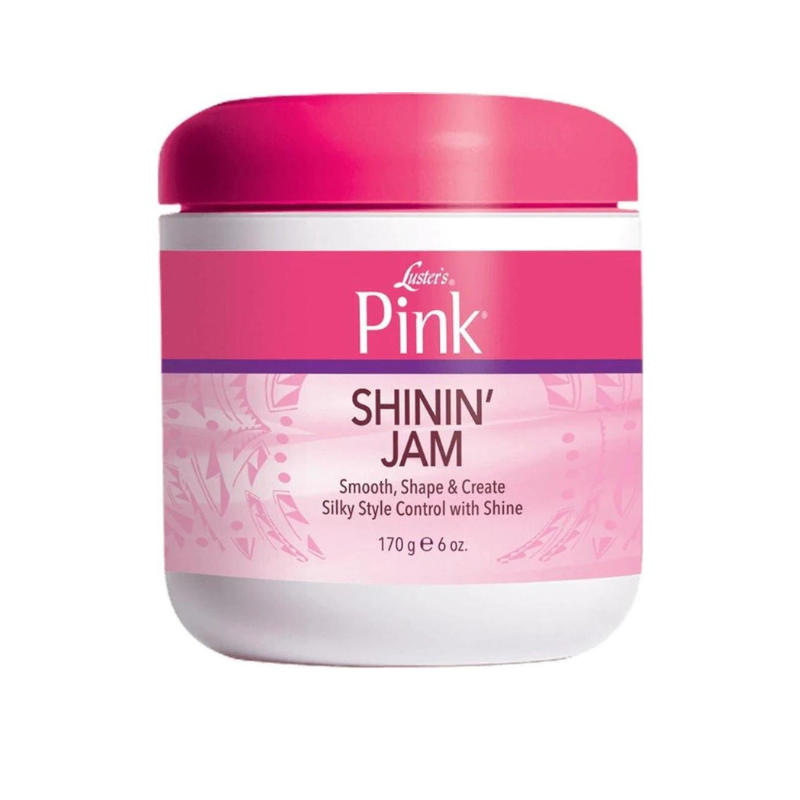 Lusters Pink Shinin Jam Front Afro Hair Haircare