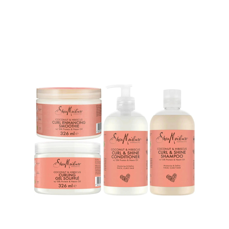 SheaMoisture Curl and Shine Bundle Afro Hair Haircare