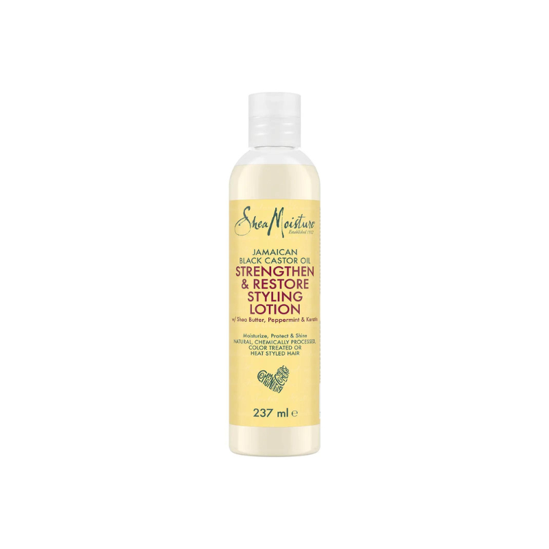 Shea Moisture Jamaican Black Castor Oil Strengthen and Restore Styling Lotion Afro Hair Haircare