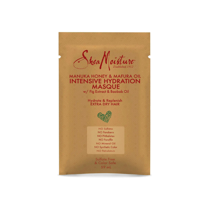 Shea Moisture Manuka Honey and Mafura Oil Treatment Masque Afro Hair Haircare 