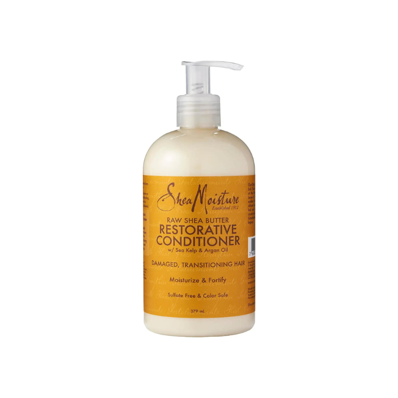 Shea Moisture Raw Shea Butter Restorative Conditioner Afro Hair Haircare 