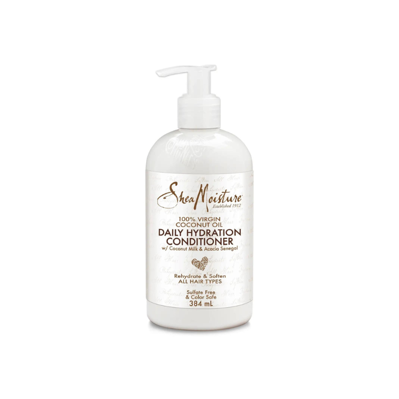 Shea Moisture 100% Virgin Coconut Oil Daily Hydration Conditioner Afro Hair Haircare