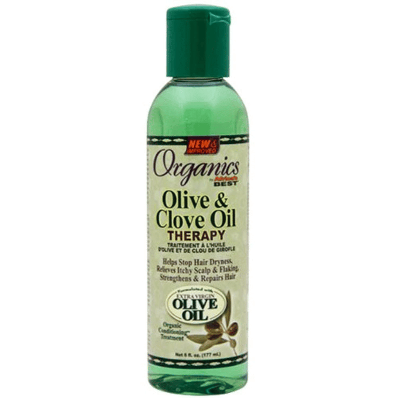 Africa's Best Organics Olive & Clove Oil Therapy Front Afro Hair Haircare