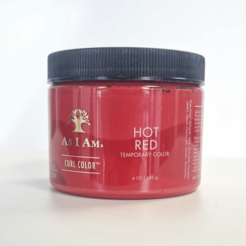 As I Am Curl Color Hot Red  Front Afro Hair Haircare