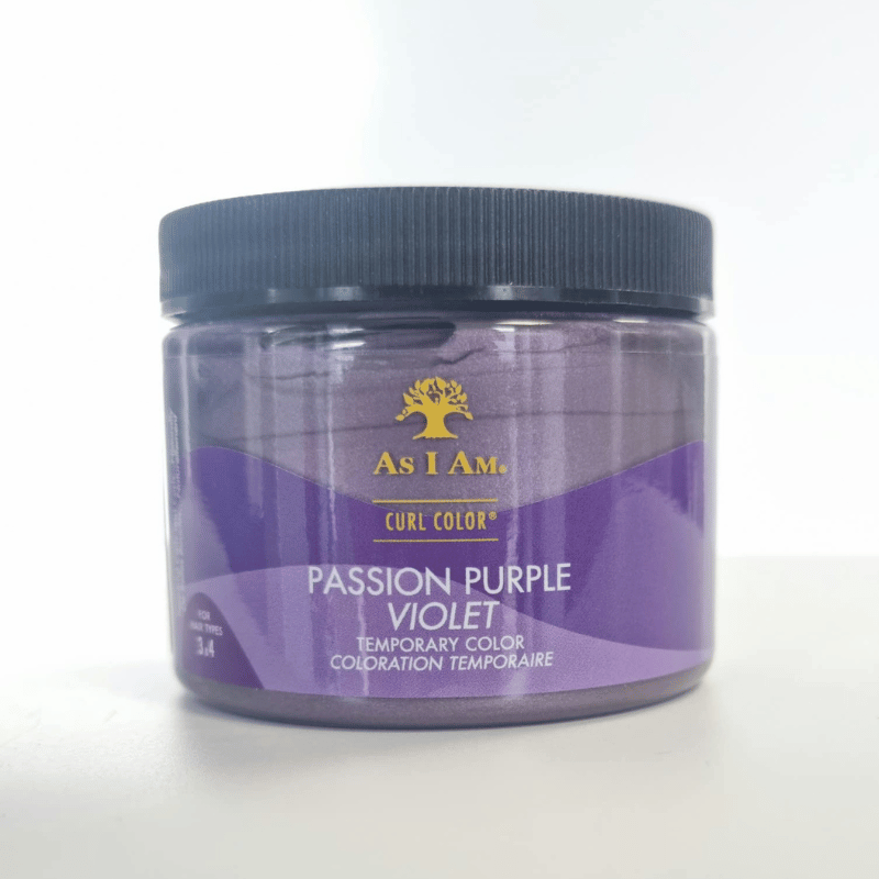 As i Am Curl Color Passion Purple Front Afro Hair Haircare